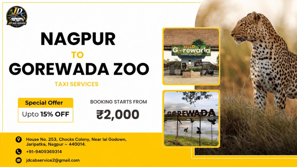Nagpur To Gorewada Zoo Taxi