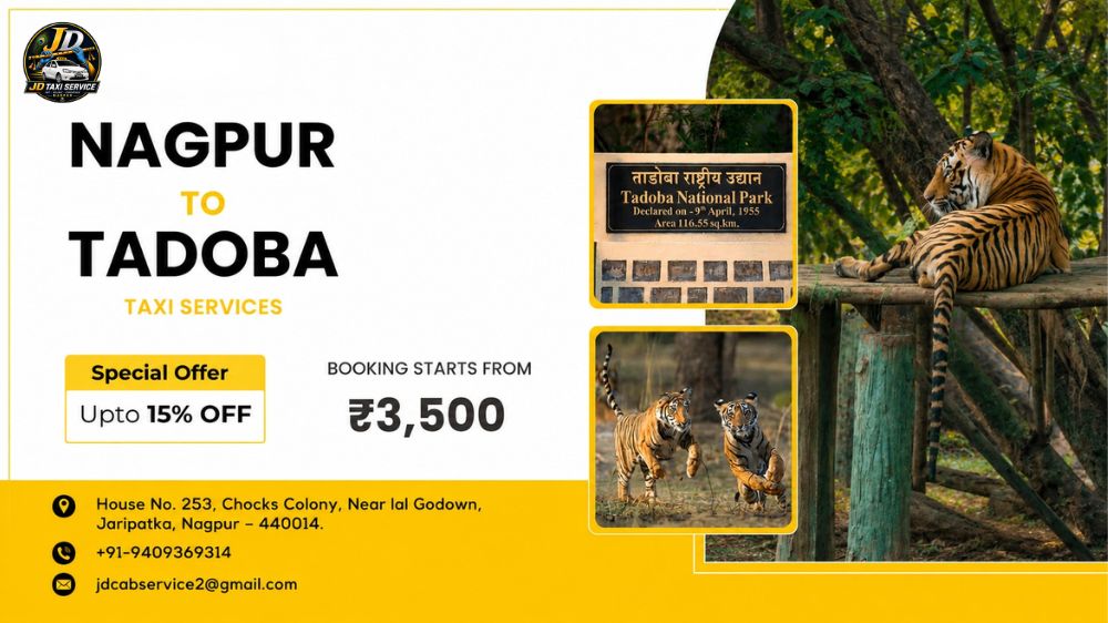 Nagpur To Tadoba Taxi